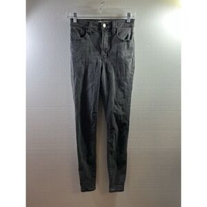 Madewell Jeans Womens 26 T Black Curvy Roadtripper